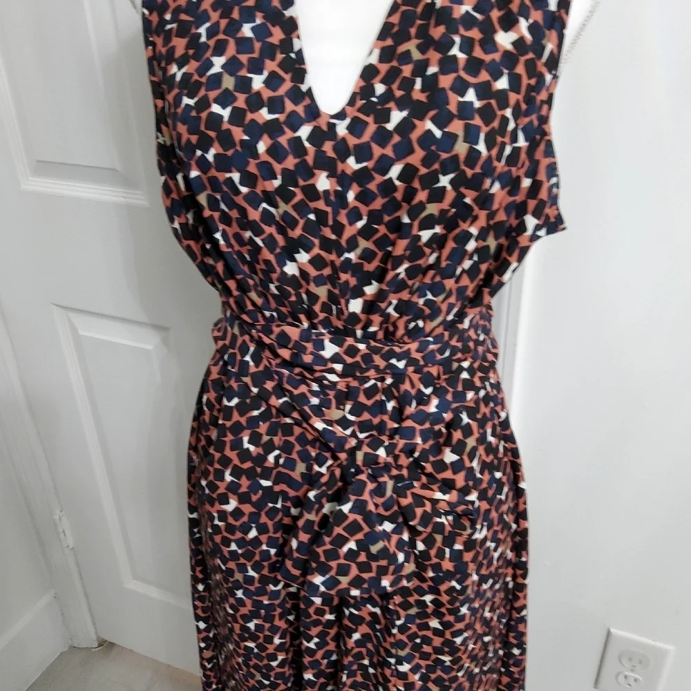 Nic & Zoe Leopard Print Sleeveless Dress - Picture 10 of 12